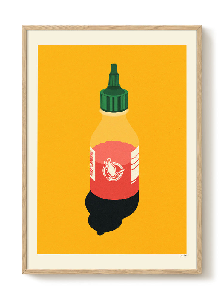 abstract portrait portrait Poster