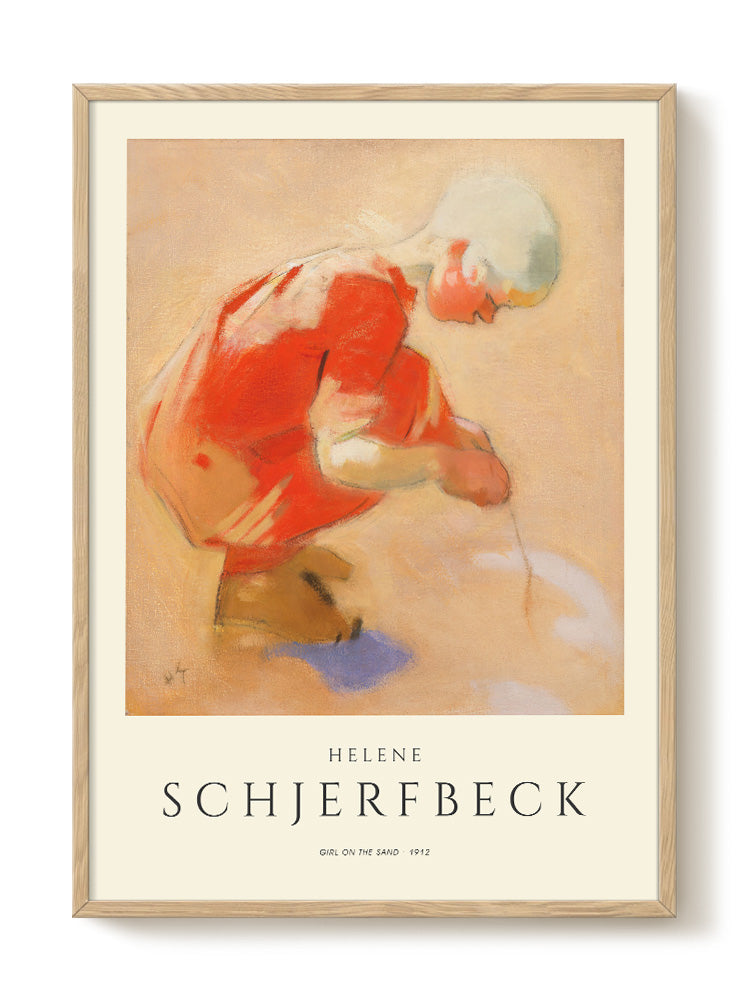 abstract portrait portrait pastel Poster