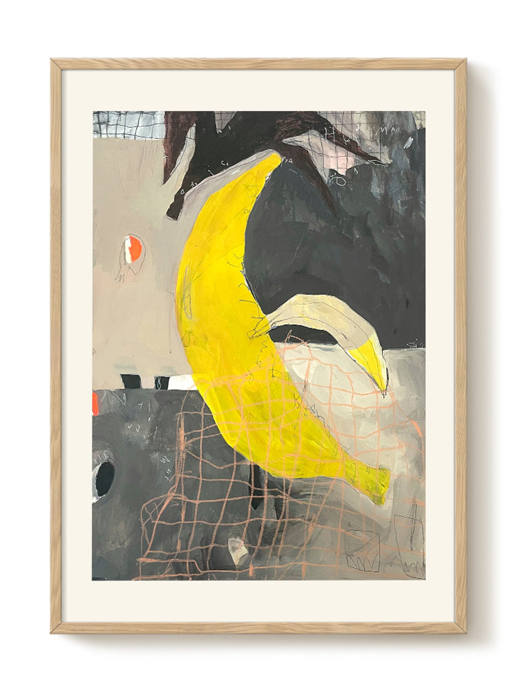 abstract portrait portrait Poster