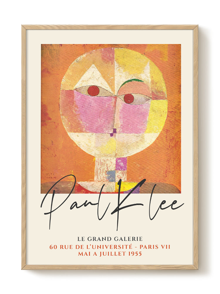 abstract portrait portrait Poster