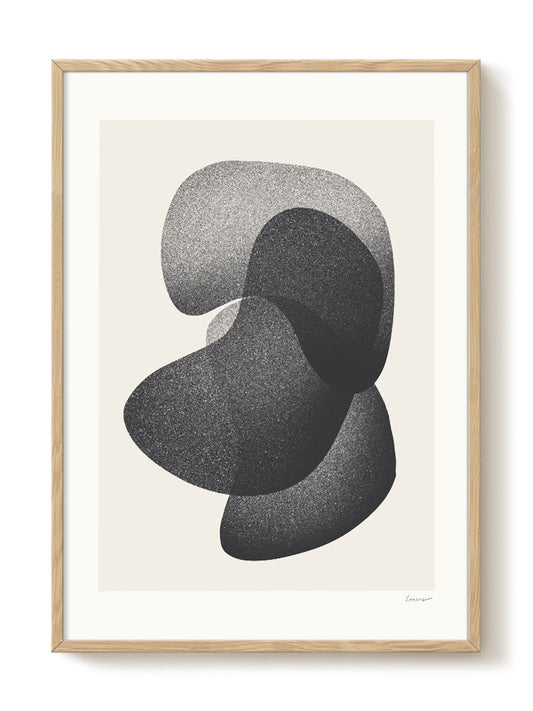 abstract portrait portrait Poster