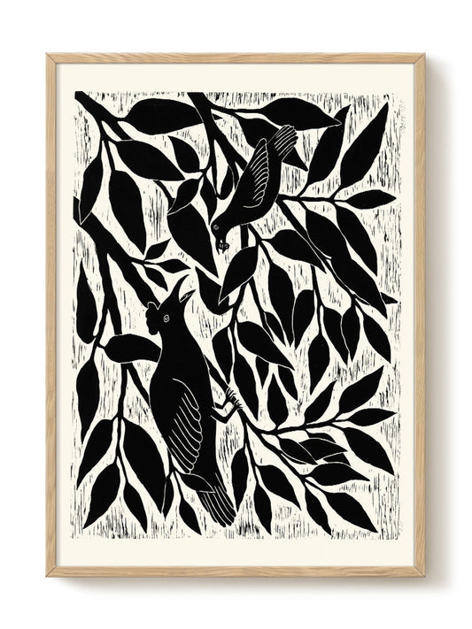 Chear Morn - Sharing – modern wall art print, Falcozi Studio