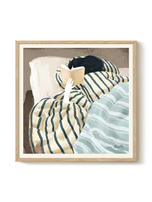 Marco - Winter Holidays – modern wall art print, Falcozi Studio
