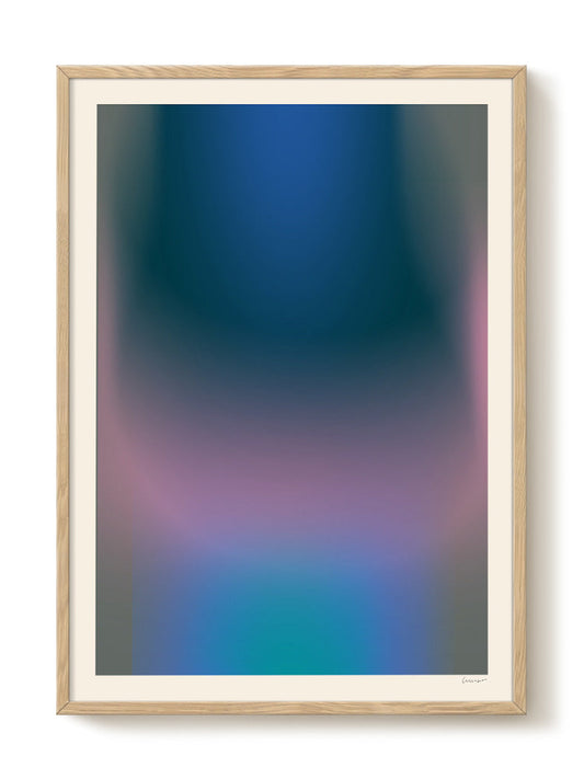 abstract portrait portrait Poster