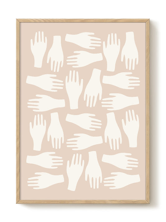 abstract portrait portrait Poster