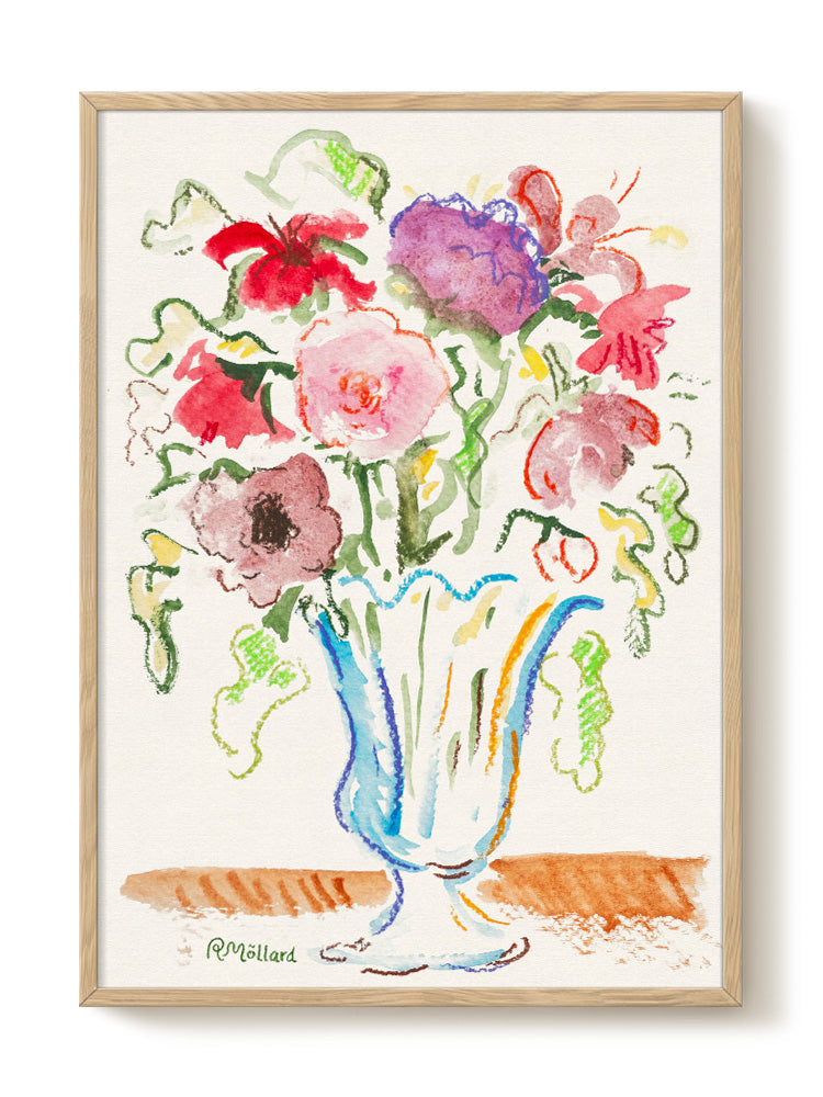 abstract portrait portrait Poster