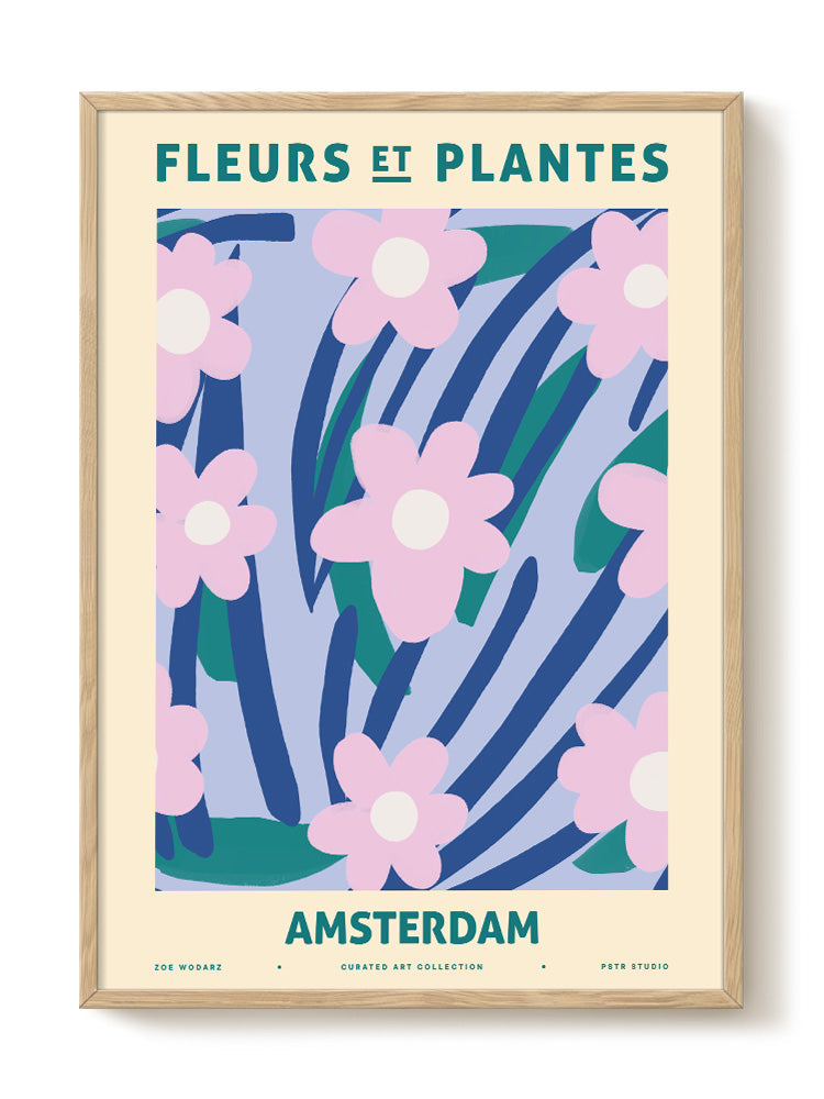 abstract portrait portrait Poster