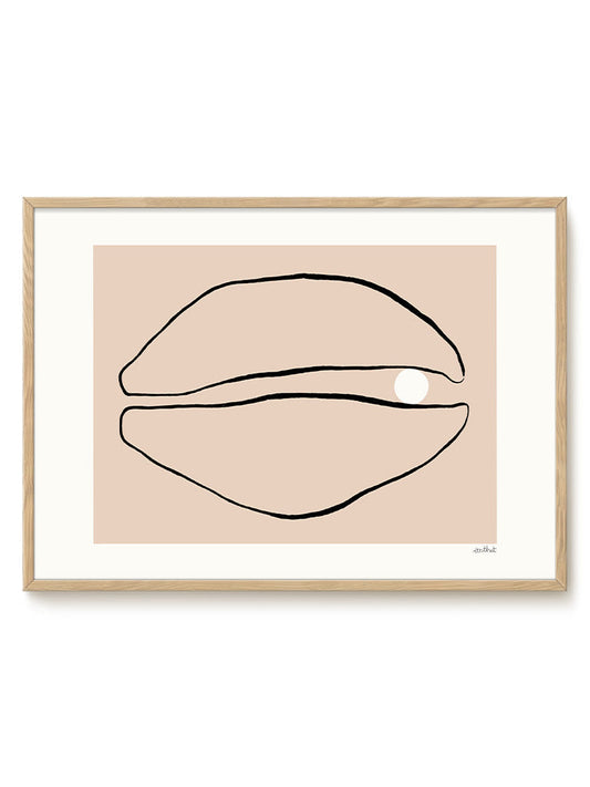 Ästhet - Pearl – modern wall art print, Falcozi Studio