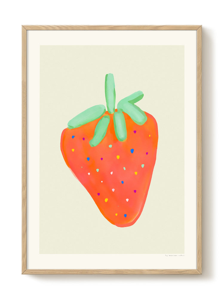 abstract portrait portrait Poster