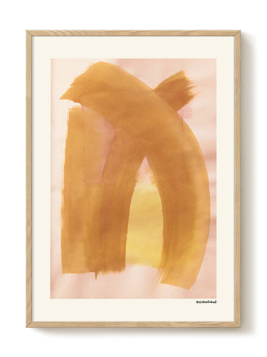 abstract portrait portrait Poster