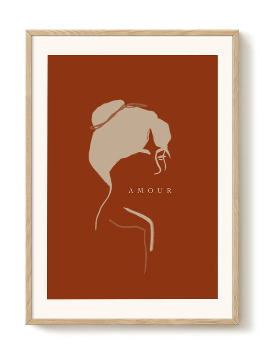 minimalist portrait portrait Poster
