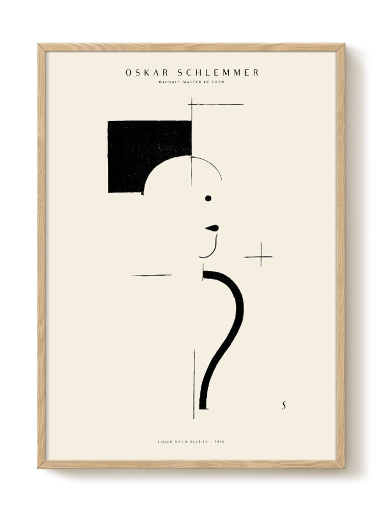 abstract portrait portrait Poster