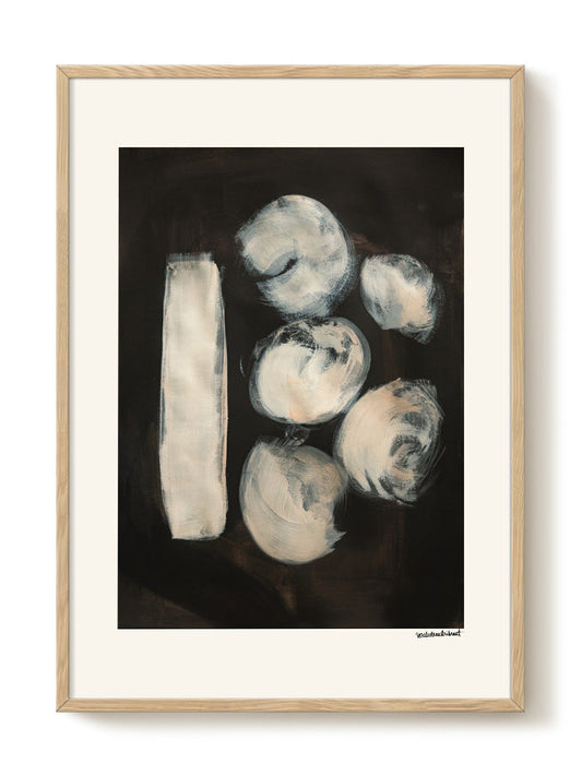 abstract portrait portrait Poster