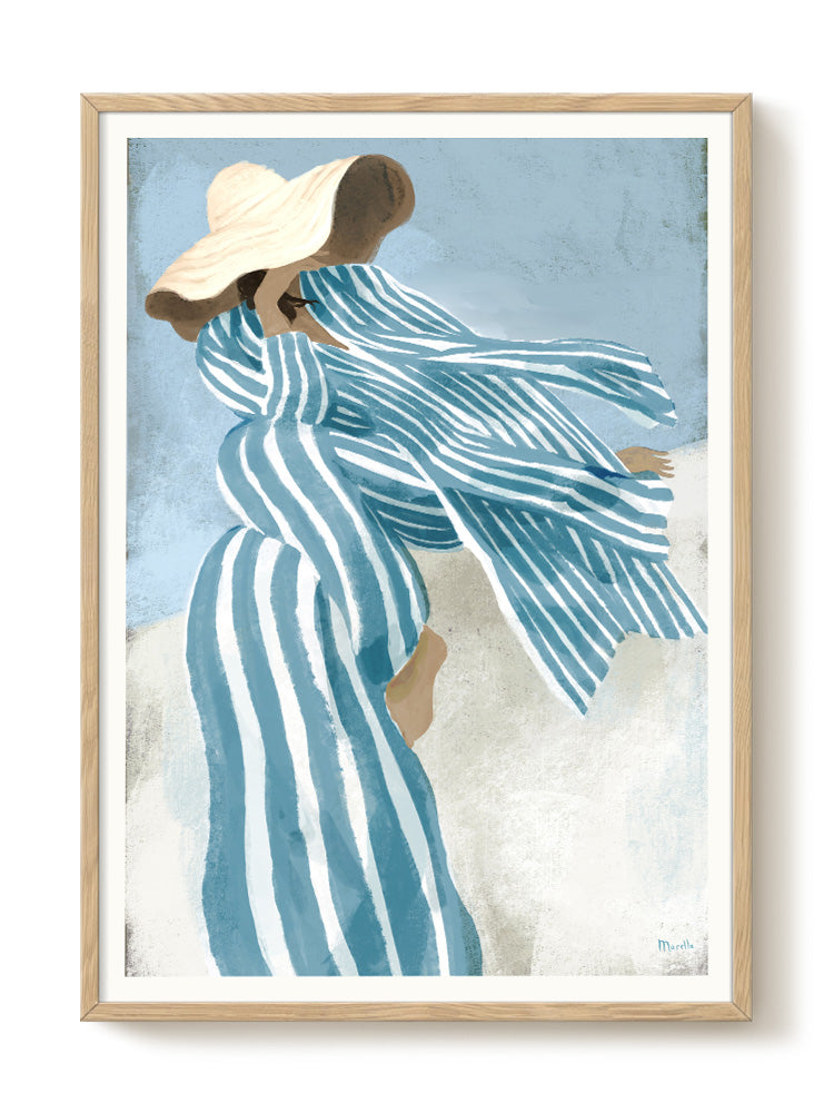 abstract portrait portrait Poster