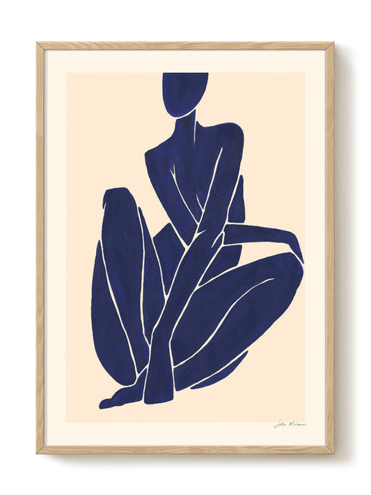 abstract portrait portrait Poster