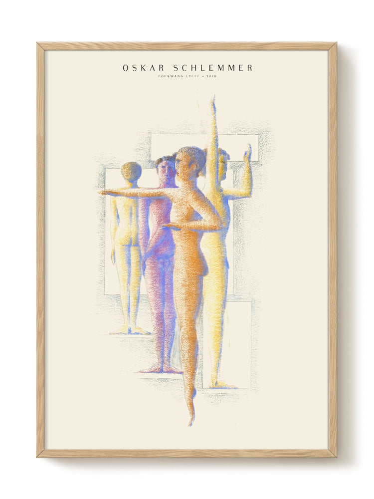 abstract portrait portrait Poster