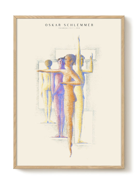 abstract portrait portrait Poster