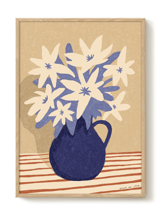 Anouk - Lillies – modern wall art print, Falcozi Studio
