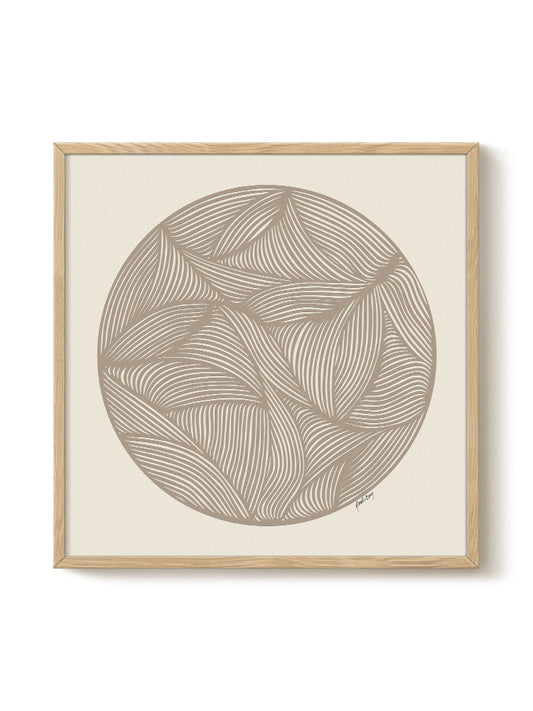 Amalie - Aboutcuts art print No. 12 – modern wall art print, Falcozi Studio
