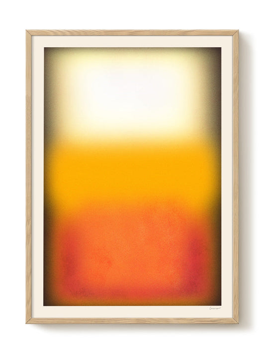 abstract portrait portrait Poster