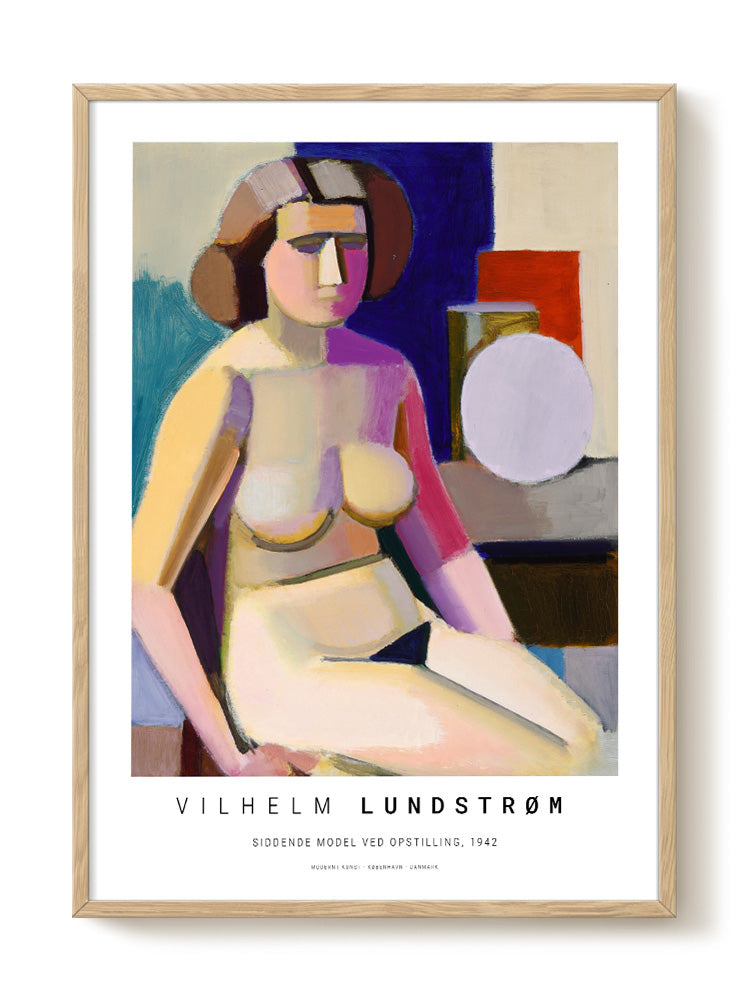 abstract portrait portrait Poster