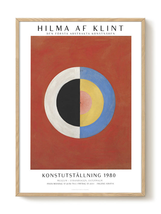 Hilma af Klint - Art exhibition – modern wall art print, Falcozi Studio