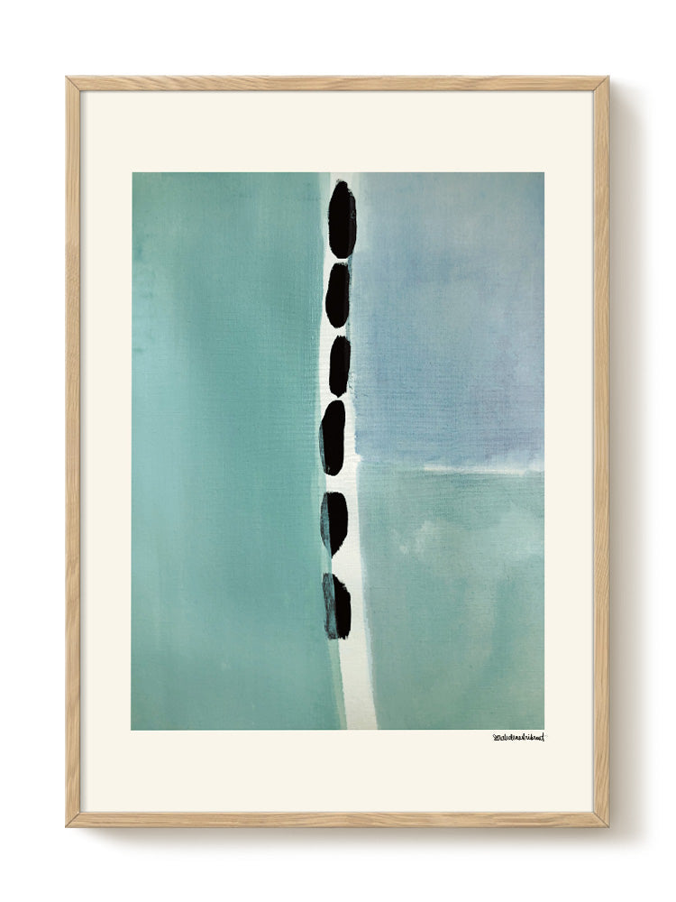 abstract portrait portrait Poster