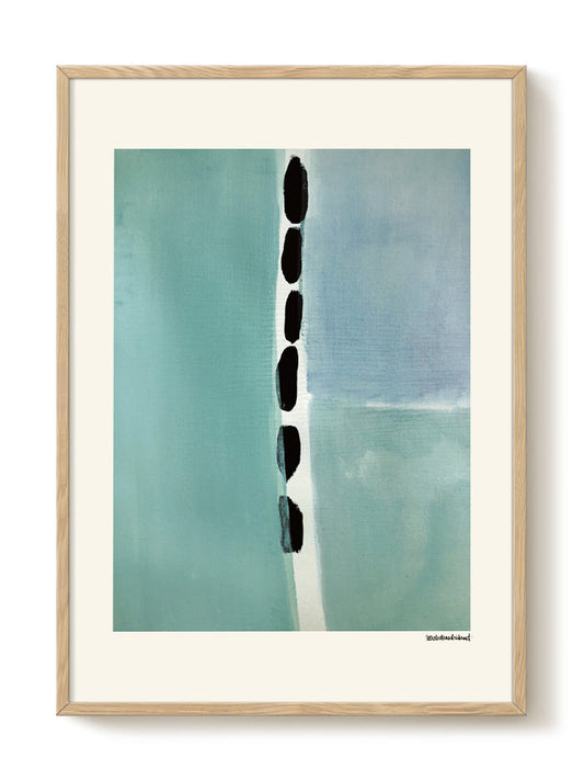 abstract portrait portrait Poster