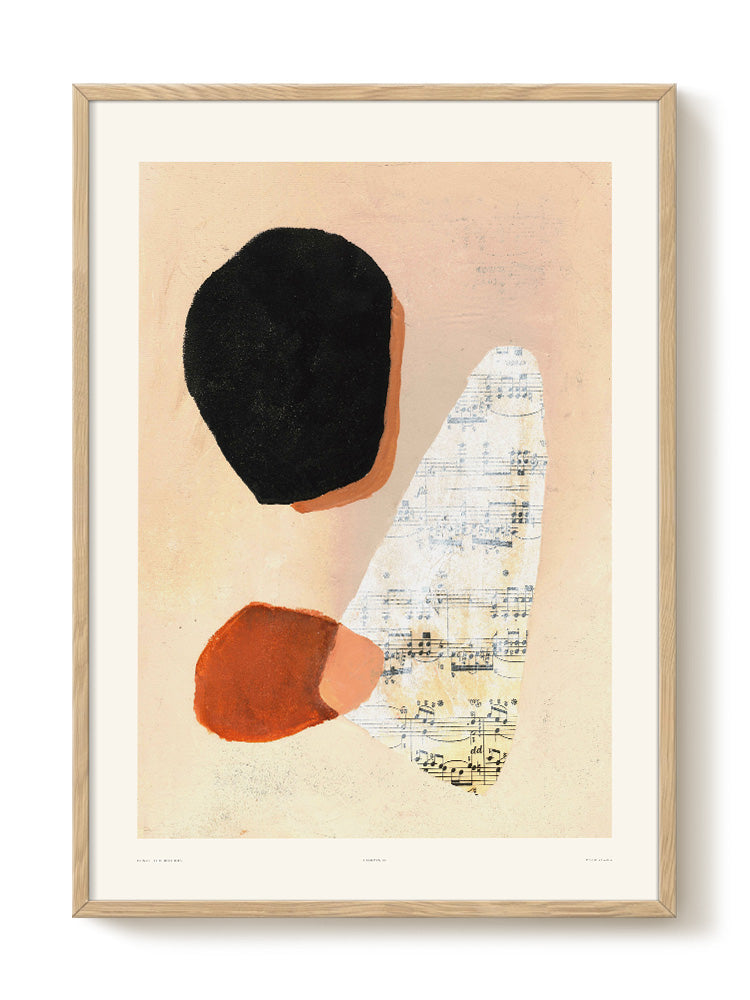 abstract portrait portrait Poster