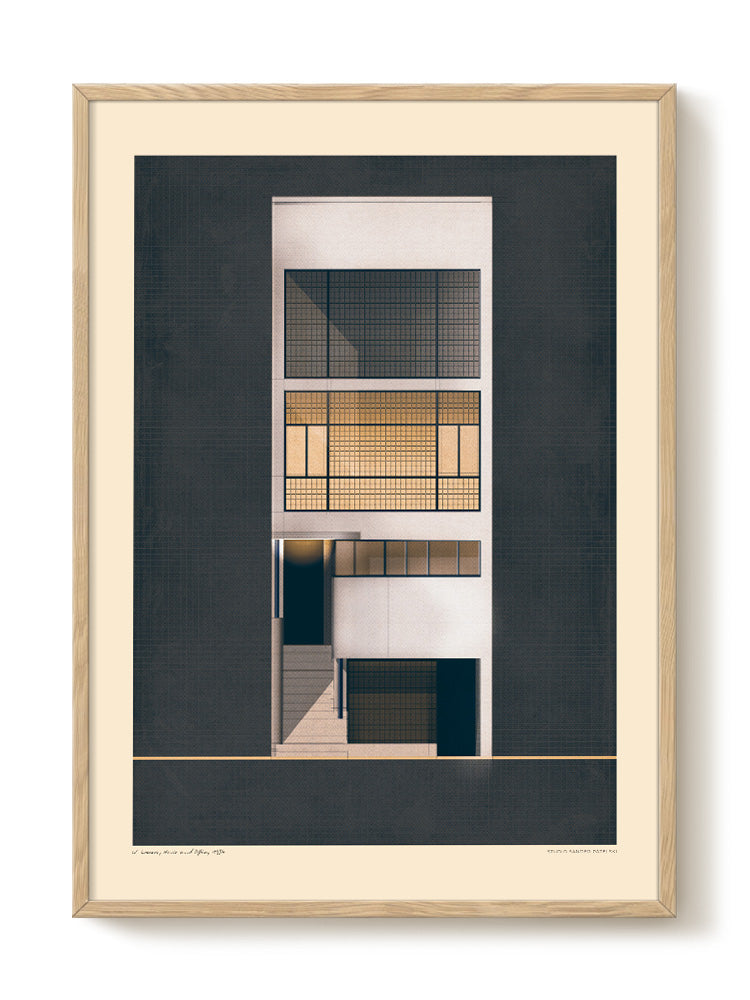 abstract portrait portrait Poster