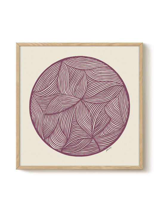 Amalie - Aboutcuts art print No. 14 – modern wall art print, Falcozi Studio