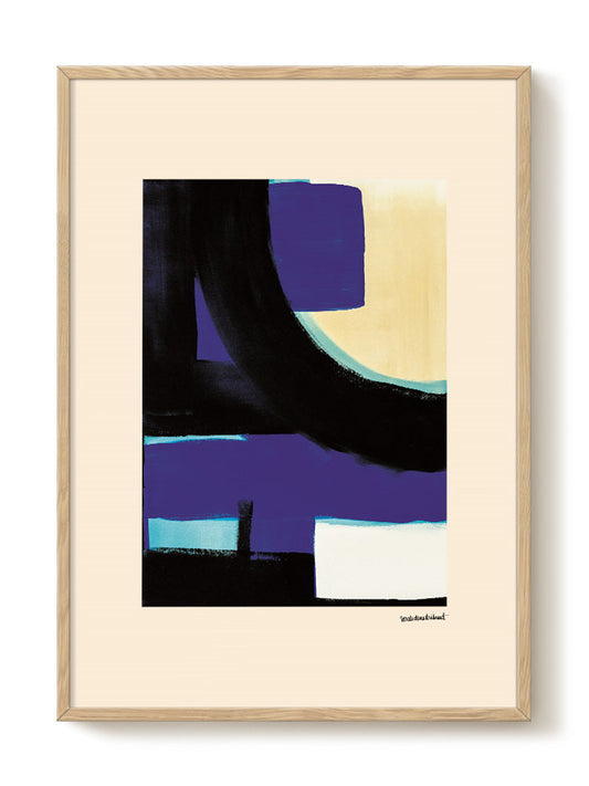 abstract portrait portrait Poster
