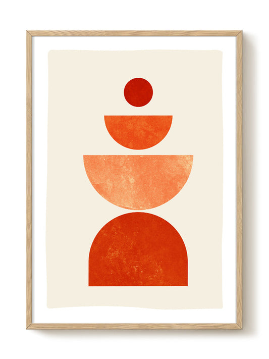 abstract portrait portrait Poster