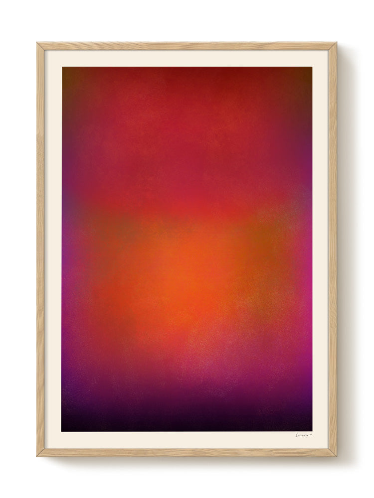 abstract portrait portrait Poster