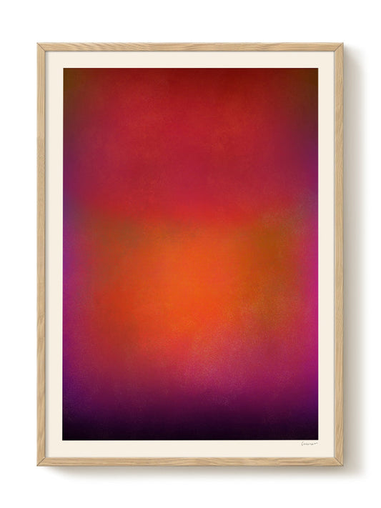 abstract portrait portrait Poster