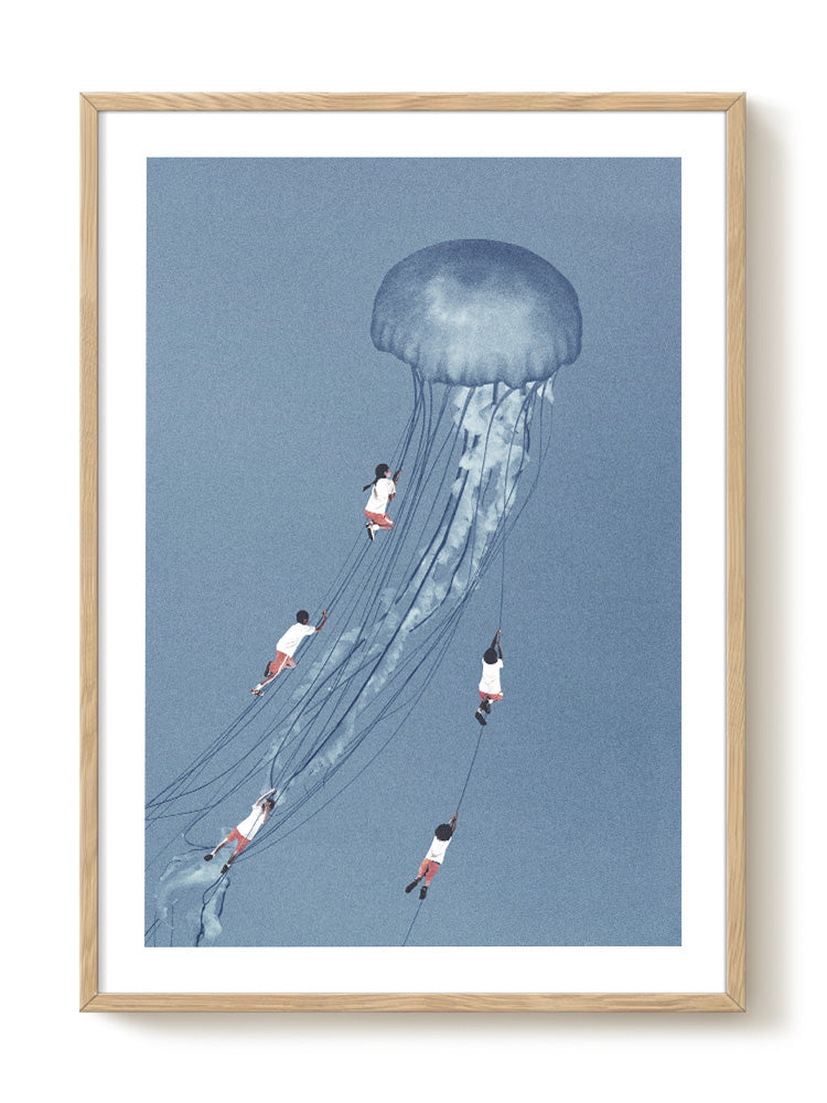 abstract portrait portrait Poster