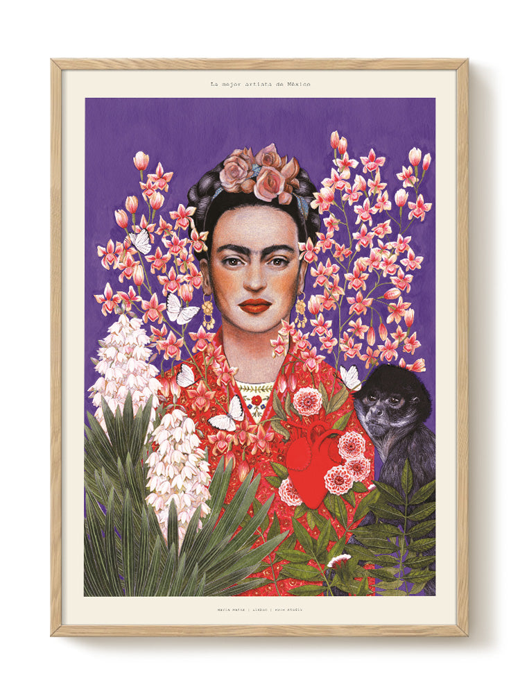 abstract portrait portrait Art Print