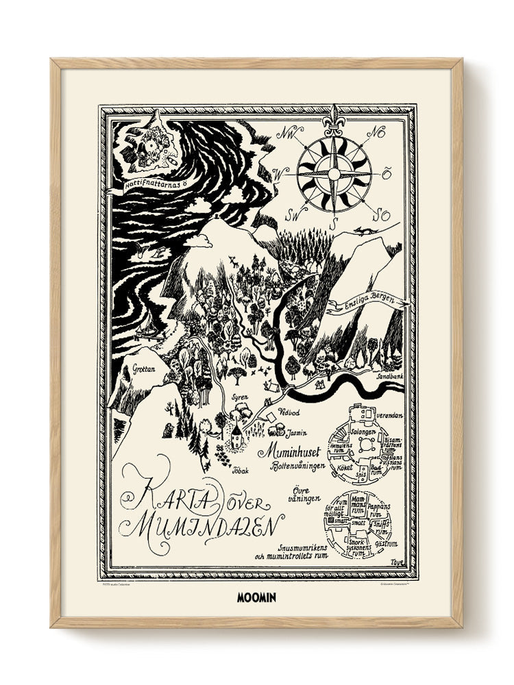 modern portrait portrait black Poster