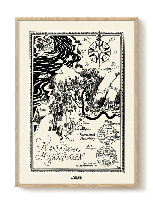 modern portrait portrait black Poster