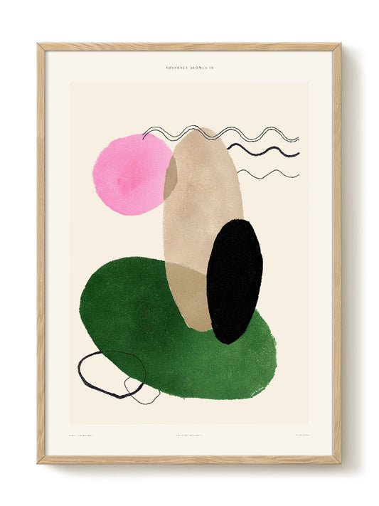 abstract portrait portrait Poster