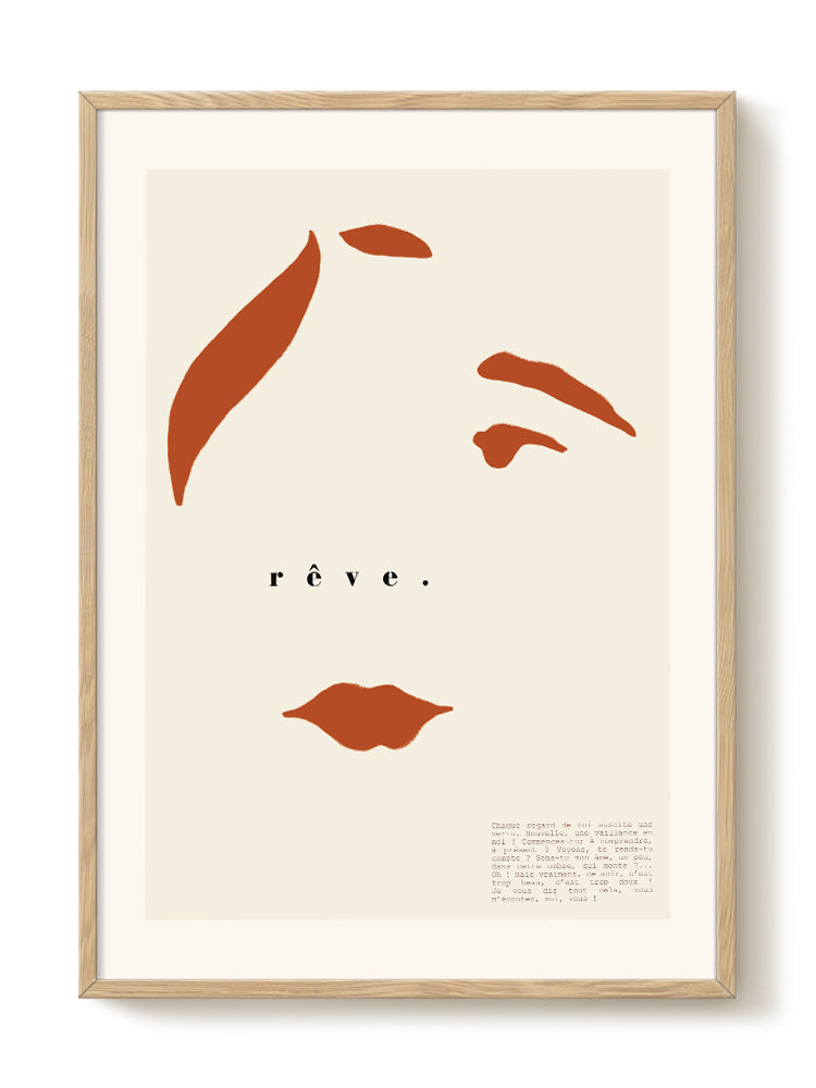 minimalist portrait portrait Poster