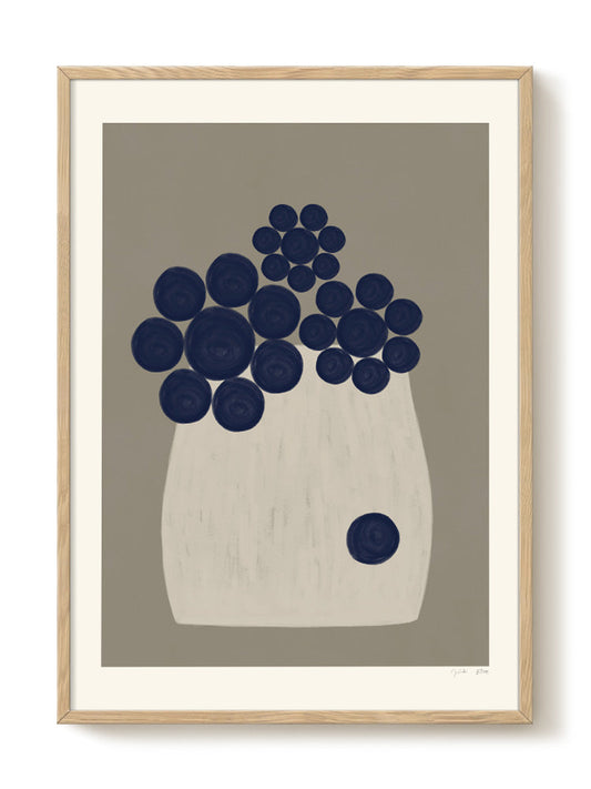 Julita Elbe - Primroses – modern wall art print, Falcozi Studio