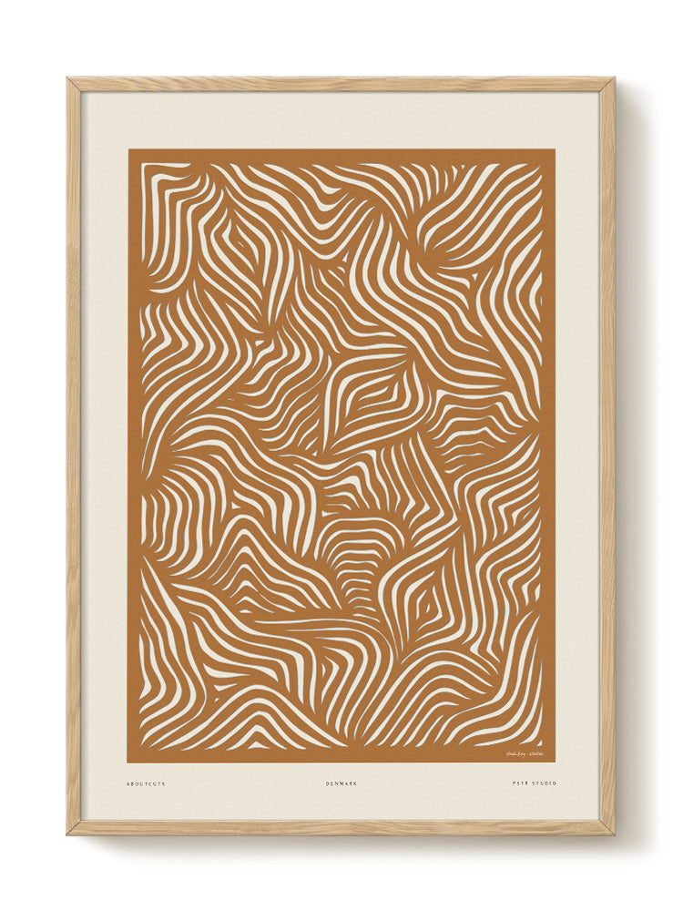 abstract portrait portrait Poster