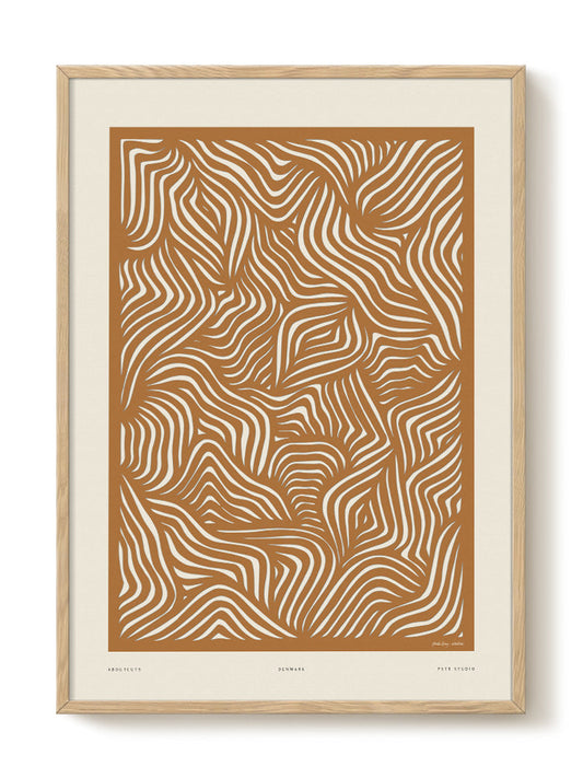 abstract portrait portrait Poster