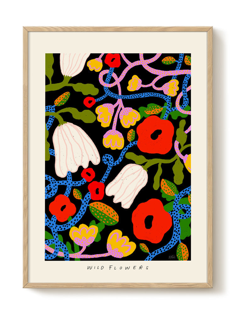 abstract portrait portrait Poster