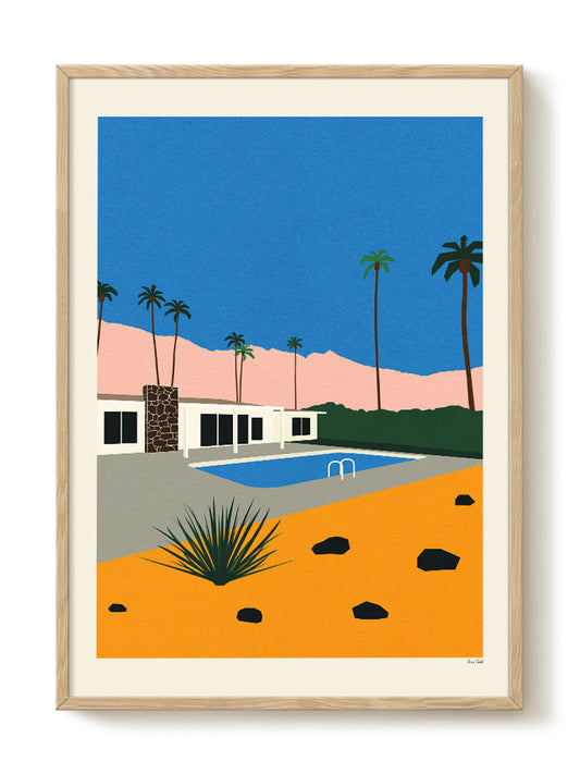 abstract portrait portrait Poster