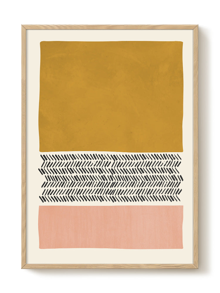 abstract portrait portrait Poster