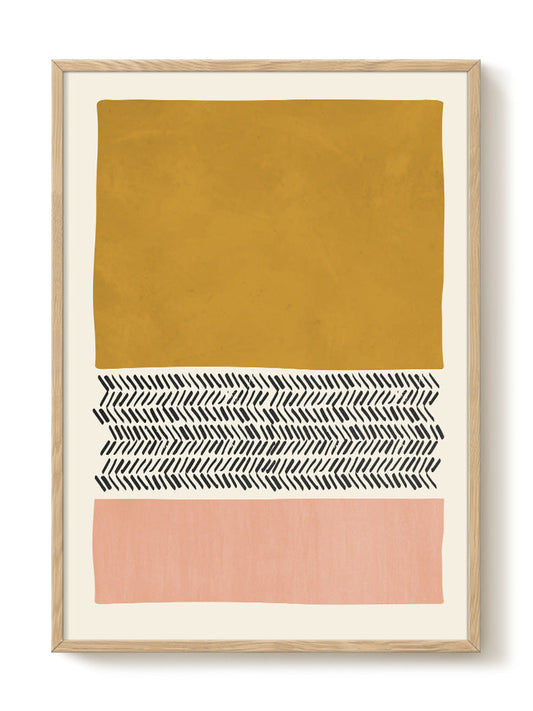 abstract portrait portrait Poster