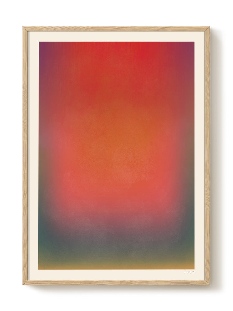 abstract portrait portrait Poster