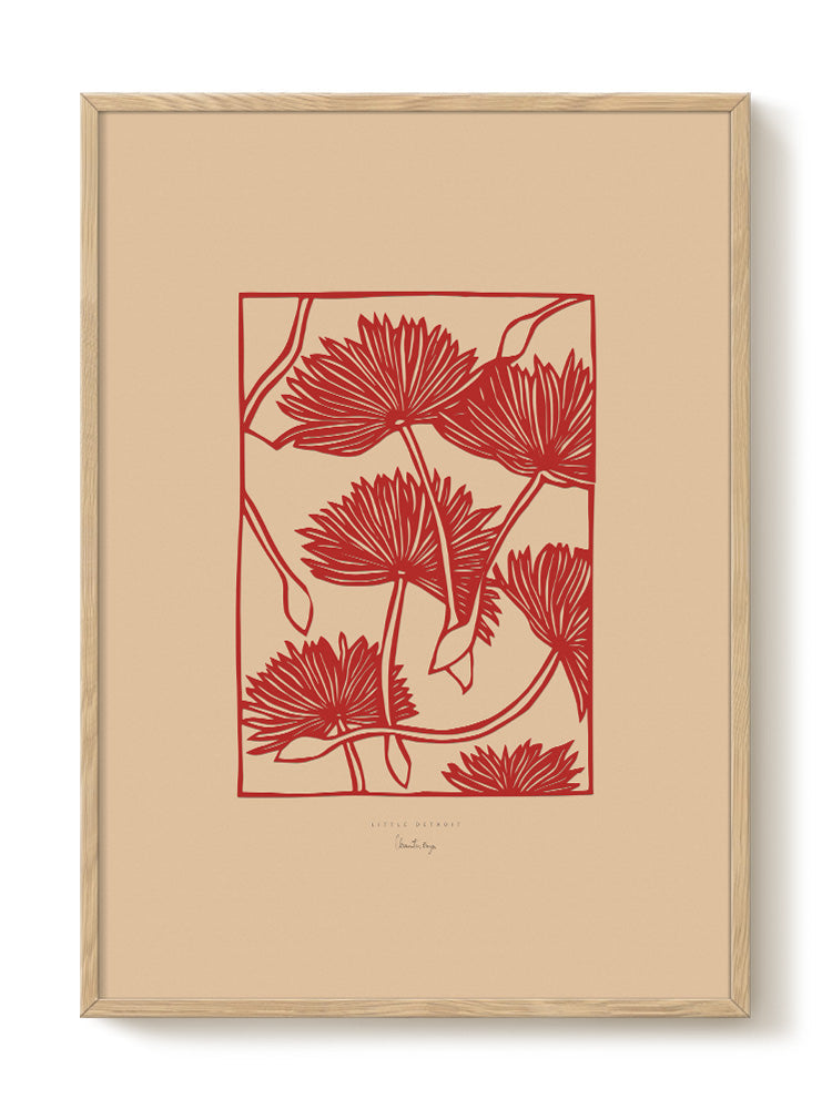 abstract portrait portrait Poster